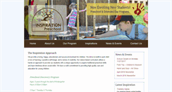 Desktop Screenshot of inspirationpreschool.com
